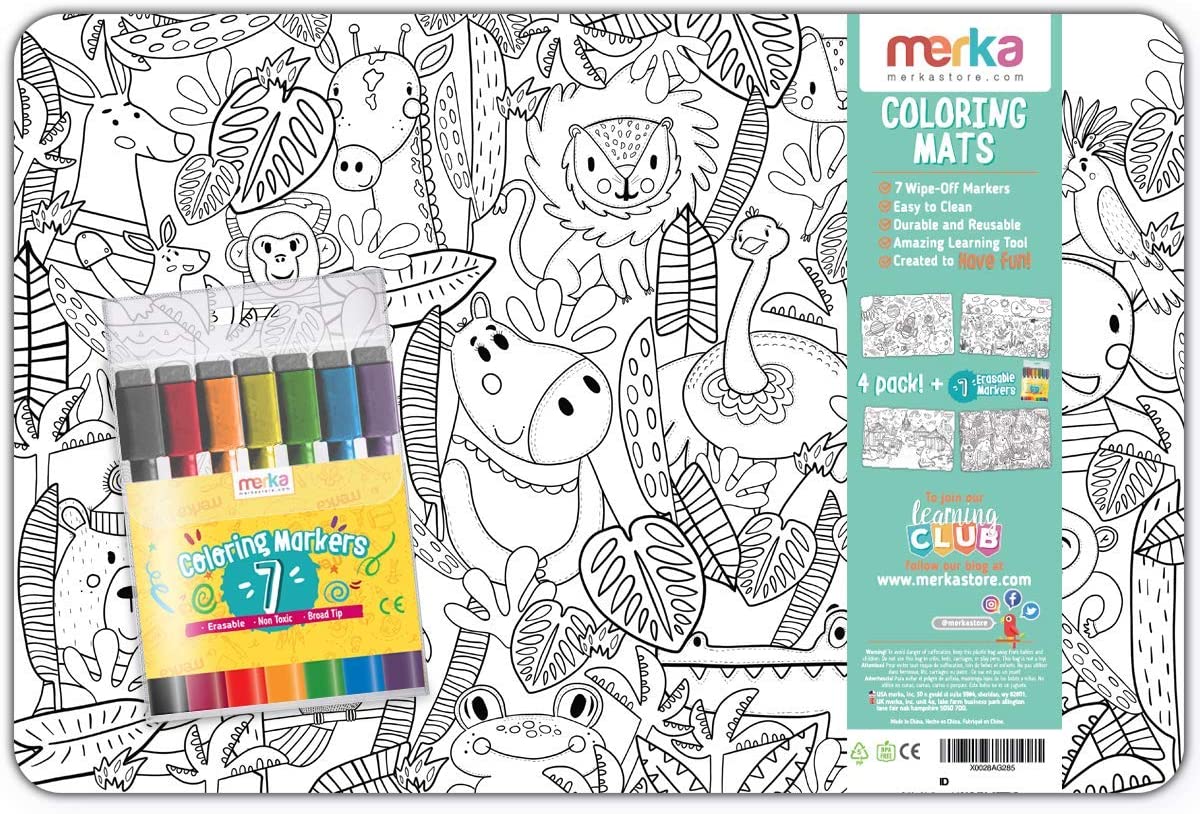 Set of 3 Children's Coloring Books – MFPA USA